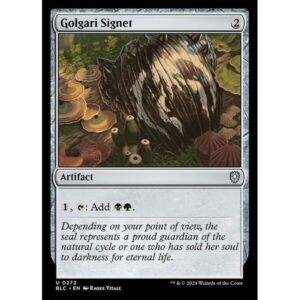 Bloomburrow Commander - 272 - Golgari Signet - Uncommon - C - Non-foil (Front)