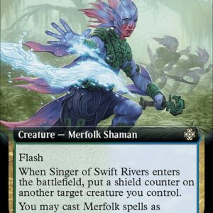 The Lost Caverns of Ixalan Commander - 66 - Singer of Swift Rivers - Rare - UG - Non-foil - Promo (Front)