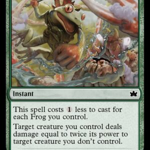 Bloomburrow - 189 - Polliwallop - Common - G - Non-foil (Front)