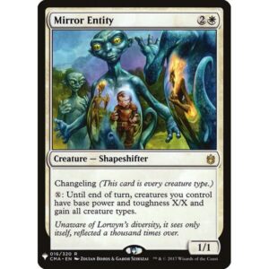 The List - CMA-16 - Mirror Entity - Rare - W - Non-foil (Front)