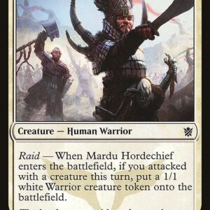 The List - KTK-17 - Mardu Hordechief - Common - W - Non-foil (Front)