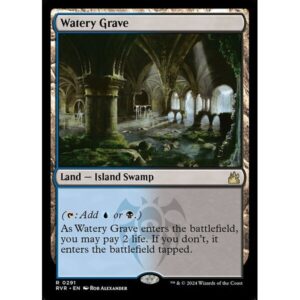 Ravnica Remastered - 291 - Watery Grave - Rare - C - Foil (Front)