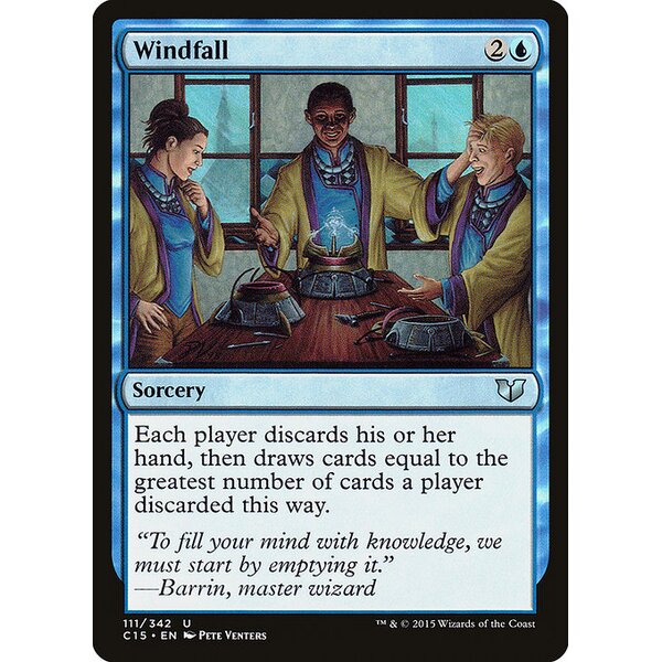 Commander 2015 - 111 - Windfall - Uncommon - U - Non-foil (Front)