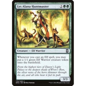 Eternal Masters - 176 - Lys Alana Huntmaster - Common - G - Foil (Front)