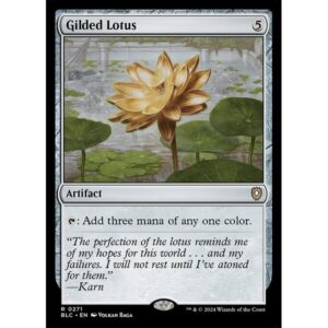 Bloomburrow Commander - 271 - Gilded Lotus - Rare - C - Non-foil (Front)