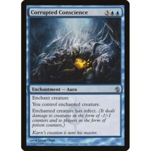Mirrodin Besieged - 22 - Corrupted Conscience - Uncommon - U - Non-foil (Front)