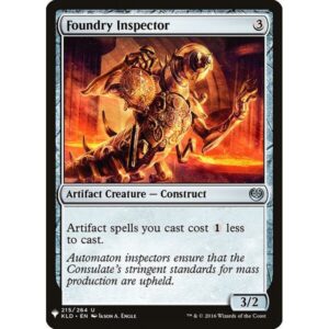 The List - KLD-215 - Foundry Inspector - Uncommon - C - Non-foil (Front)