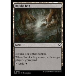 Bloomburrow Commander - 294 - Bojuka Bog - Common - C - Non-foil (Front)