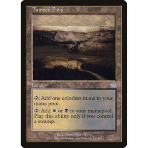 Torment - 140 - Tainted Field - Uncommon - C - Non-foil (Front)
