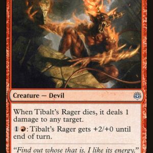 The List - WAR-147 - Tibalt's Rager - Uncommon - R - Non-foil (Front)