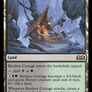 Wilds of Eldraine - 258 - Restless Cottage - Rare - C - Foil (Front)