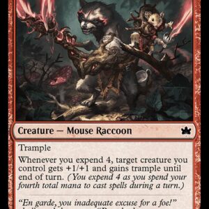 Bloomburrow - 150 - Roughshod Duo - Common - R - Non-foil (Front)