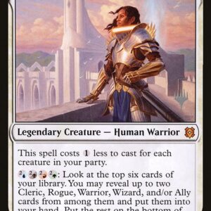 Zendikar Rising Promos - 44p - Tazri, Beacon of Unity - Mythic - W - Foil - Promo (Front)