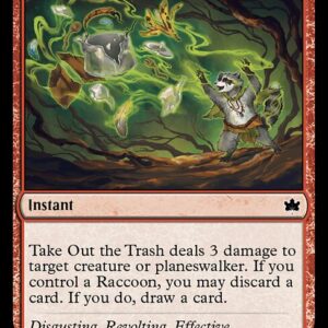 Bloomburrow - 156 - Take Out the Trash - Common - R - Non-foil (Front)