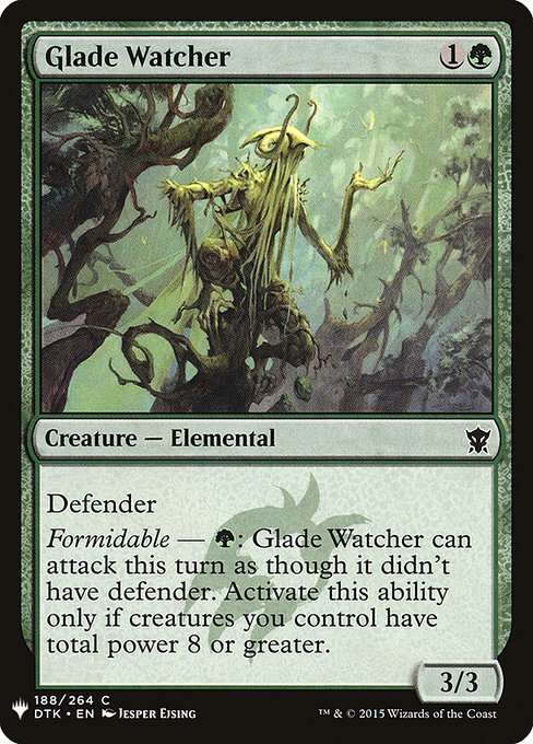 The List - DTK-188 - Glade Watcher - Common - G - Non-foil (Front)