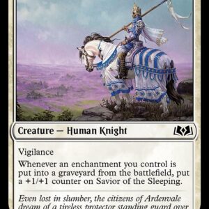 Wilds of Eldraine - 28 - Savior of the Sleeping - Common - W - Non-foil (Front)