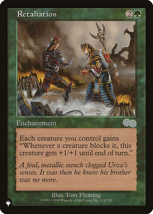 The List - USG-272 - Retaliation - Uncommon - G - Non-foil (Front)