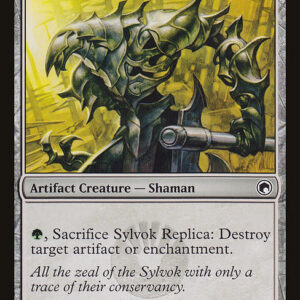 Scars of Mirrodin - 210 - Sylvok Replica - Common - C - Non-foil (Front)