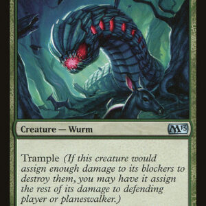 Magic 2013 - 166 - Duskdale Wurm - Uncommon - G - Non-foil (Front)