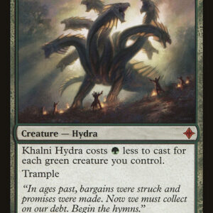 Rise of the Eldrazi - 192 - Khalni Hydra - Mythic - G - Foil (Front)