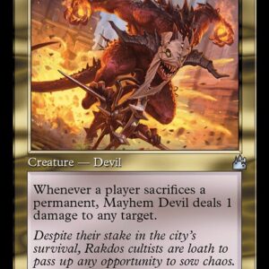 Ravnica Remastered - 374 - Mayhem Devil - Uncommon - BR - Non-foil (Front)