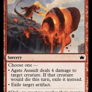 Bloomburrow - 122 - Agate Assault - Common - R - Non-foil (Front)