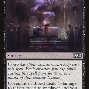 The List - M15-91 - Covenant of Blood - Common - B - Non-foil (Front)