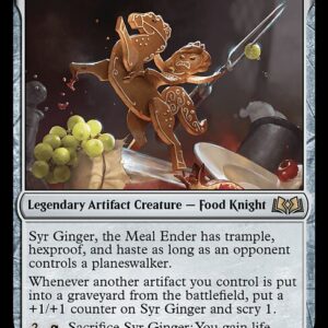 Wilds of Eldraine - 252 - Syr Ginger, the Meal Ender - Rare - C - Foil (Front)
