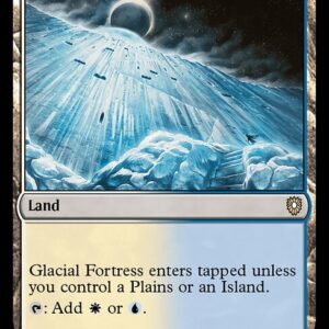 Bloomburrow Commander - 307 - Glacial Fortress - Rare - C - Non-foil (Front)