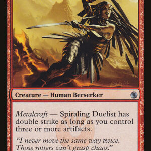 Mirrodin Besieged - 76 - Spiraling Duelist - Uncommon - R - Non-foil (Front)