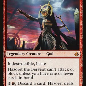 The List - AKH-136 - Hazoret the Fervent - Mythic - R - Non-foil (Front)