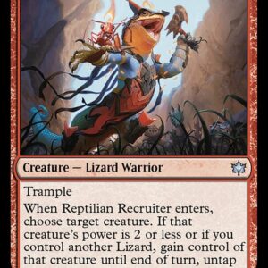 Bloomburrow - 149 - Reptilian Recruiter - Uncommon - R - Non-foil (Front)