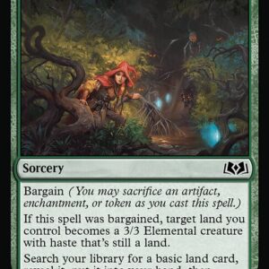 Wilds of Eldraine - 165 - Brave the Wilds - Common - G - Non-foil (Front)