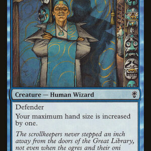 Conspiracy - 101 - Minamo Scrollkeeper - Common - U - Foil (Front)