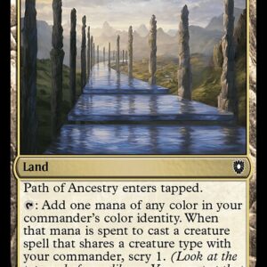 Bloomburrow Commander - 322 - Path of Ancestry - Common - C - Non-foil (Front)