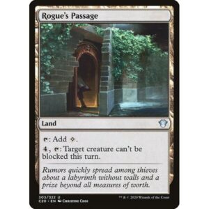 Commander 2020 - 303 - Rogue's Passage - Uncommon - C - Non-foil (Front)