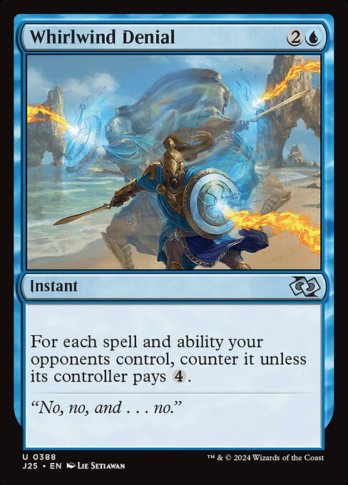 Foundations Jumpstart - 388 - Whirlwind Denial - Uncommon - U - Non-foil (Front)