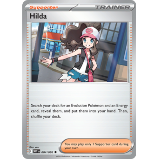 White Flare - 084/086 - Hilda - Reverse Holo