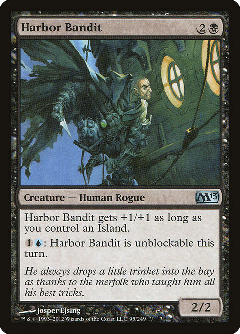 Magic 2013 - 95 - Harbor Bandit - Uncommon - B - Non-foil (Front)