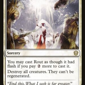 The List - C21-101 - Rout - Rare - W - Non-foil (Front)