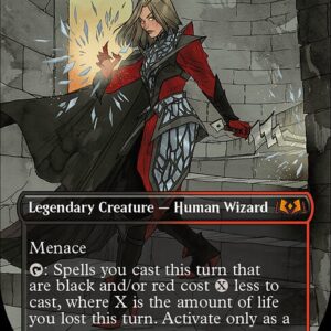 Wilds of Eldraine - 300 - Rowan, Scion of War - Mythic - BR - Foil (Front)