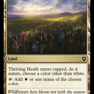 Bloomburrow Commander - 348 - Thriving Heath - Common - C - Non-foil (Front)