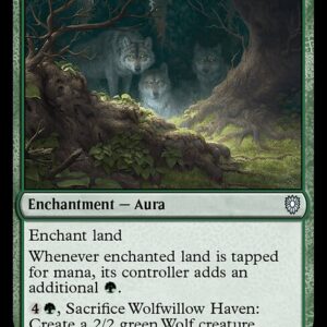 Bloomburrow Commander - 246 - Wolfwillow Haven - Uncommon - G - Non-foil (Front)
