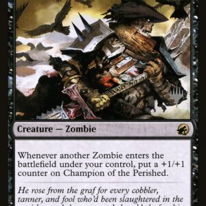 Innistrad: Midnight Hunt Promos - 91p - Champion of the Perished - Rare - B - Foil - Promo (Front)