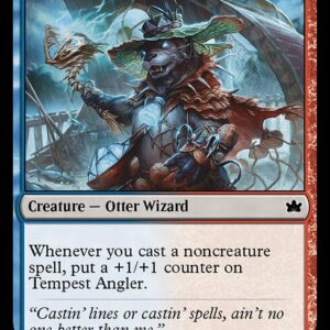Bloomburrow - 235 - Tempest Angler - Common - UR - Non-foil (Front)