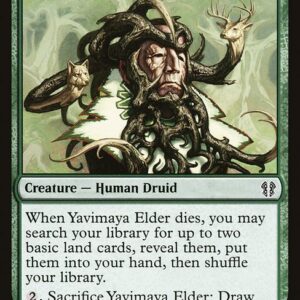 Zendikar Rising Commander - 87 - Yavimaya Elder - Common - G - Non-foil (Front)