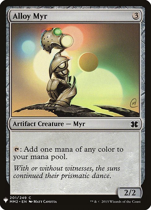 The List - MM2-201 - Alloy Myr - Common - C - Non-foil (Front)