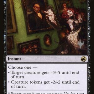 Innistrad: Midnight Hunt Promos - 89p - Bloodline Culling - Rare - B - Foil - Promo (Front)
