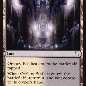 Commander 2018 - 271 - Orzhov Basilica - Uncommon - C - Non-foil (Front)