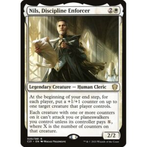 Commander 2021 - 20 - Nils, Discipline Enforcer - Rare - W - Non-foil (Front)